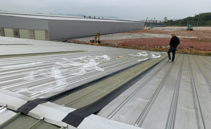 繁昌厂房屋面防水维修案例